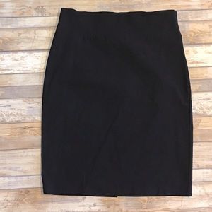 Black pencil skirt